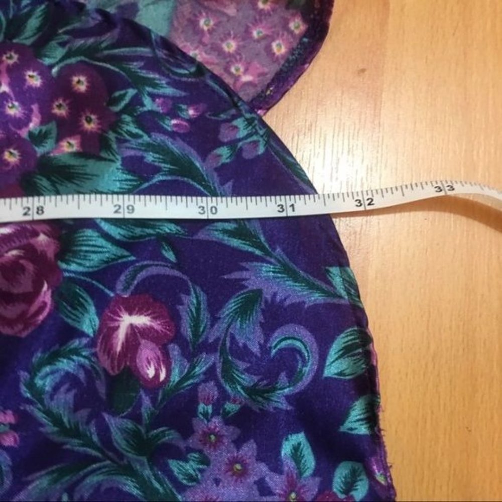 Flowered Lounging Jacket XL - Picture 5 of 5